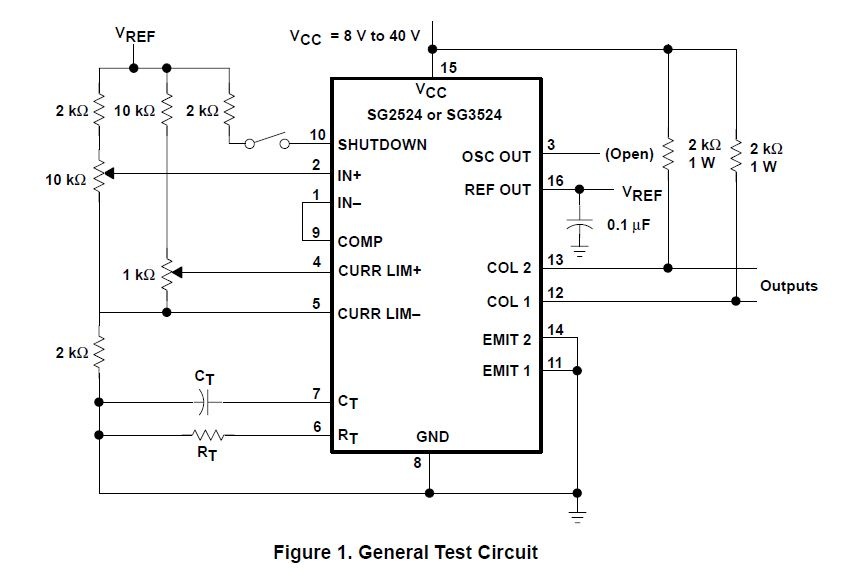 How to test this integrated Regulated PWM 