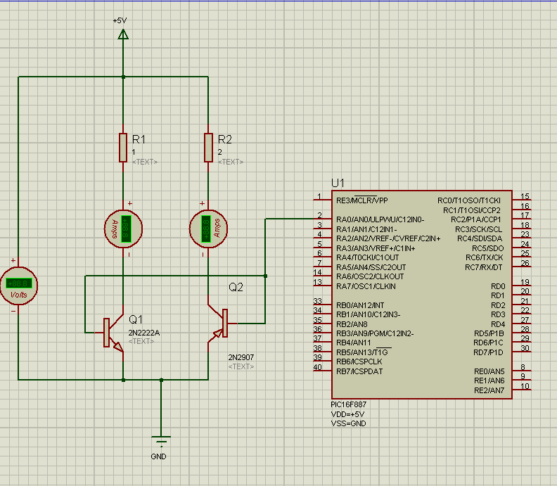 Variable Resistor Using Microcontroller