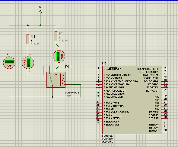 Variable resistor using Microcontroller