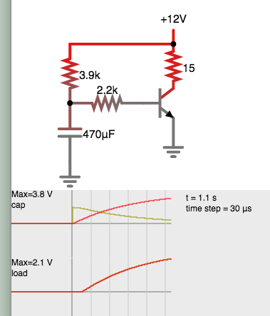 1 sec delayed turn-on cap to gnd (biasing NPN).png