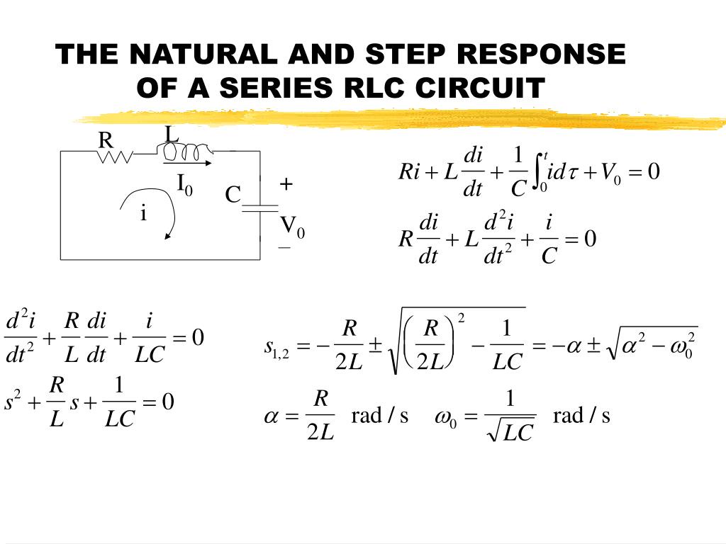 Derivation of time constant expression | Forum for Electronics