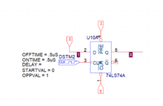 Teach me pls.How to use input and get output Flip Flop type voltage