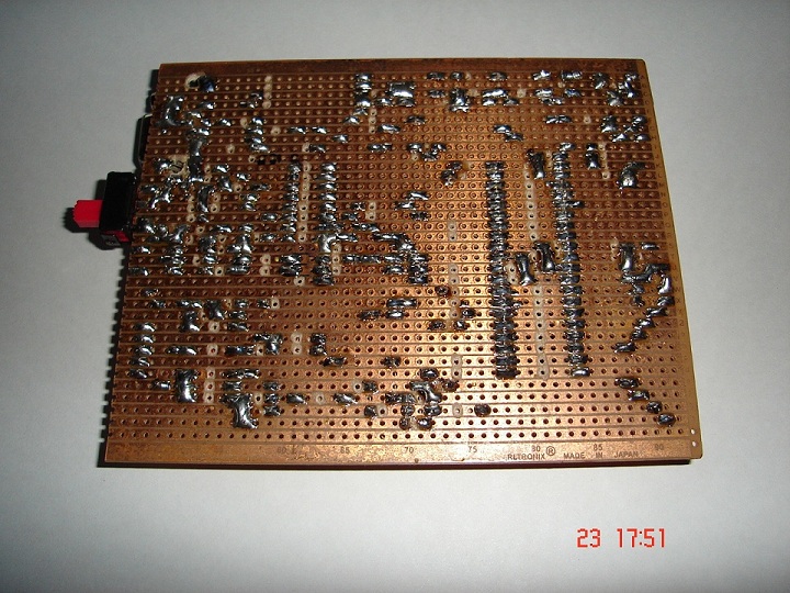 4 Completed solder side