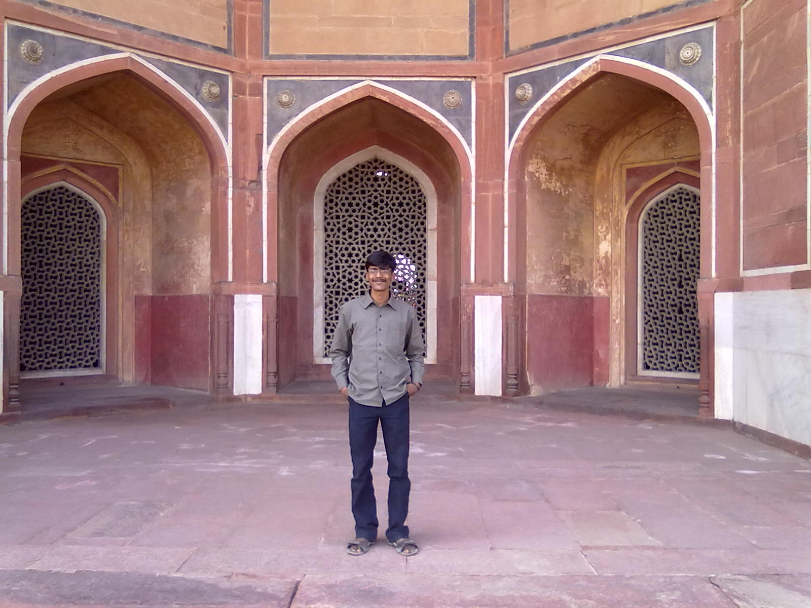 In Humayun's Tomb --- Delhi