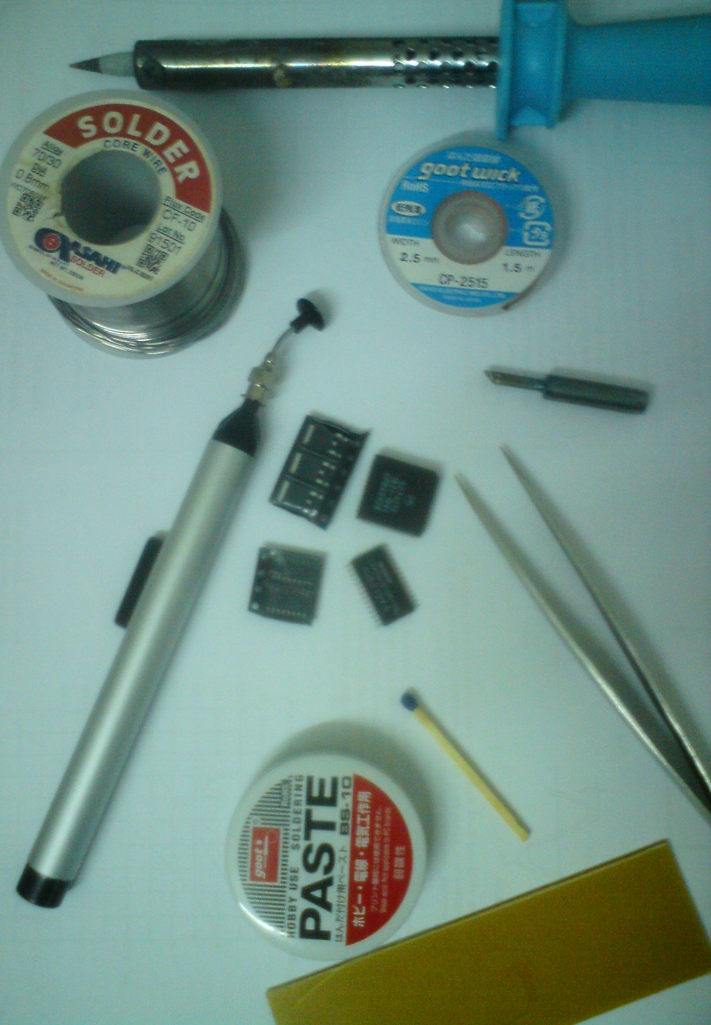 My SMD Soldering Tools