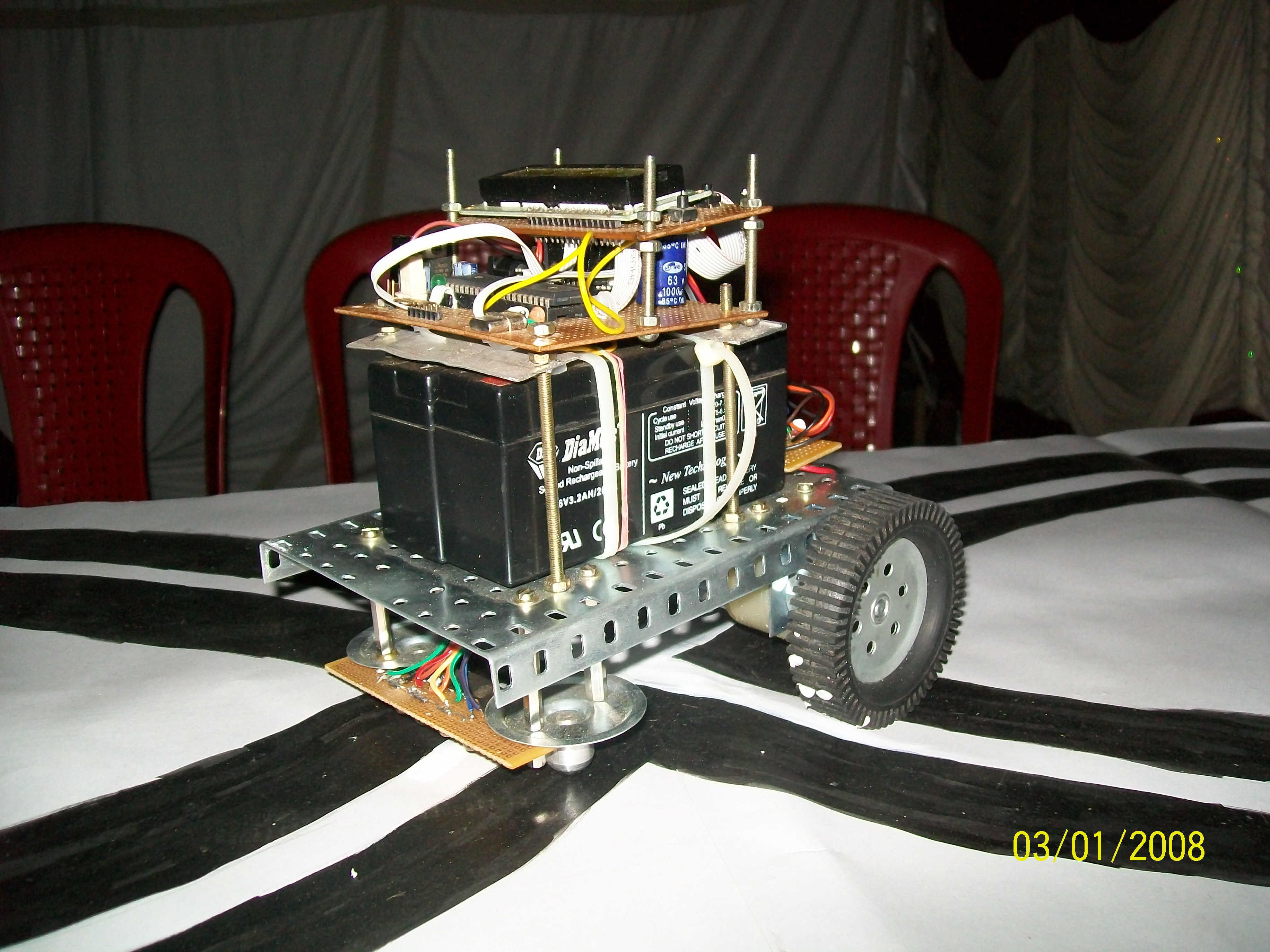 The GoBOT in Shrishti - State level Project exhibition